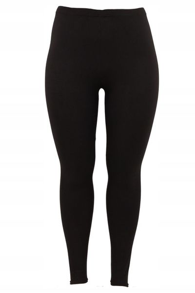 LEGINSY BAWEŁNIANE ELASTYCZNE SPORTOWE WYSZCZUPLAJĄCE DUŻE ROZMIARY zdjęcie 3