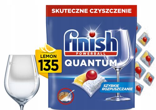 FINISH Kapsułki Quantum 135 lemon na Arena.pl