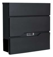 Skrzynka pocztowa na listy Vidar czarna