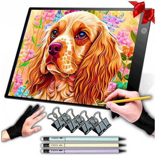 TABLET GRAFICZNY TABLICA DZIECI RYSOWANIA DESKA KREŚLARSKA LED+5 GRATISÓW na Arena.pl