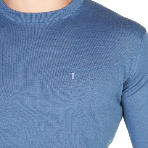 Trussardi sweter męski niebieski L na Arena.pl