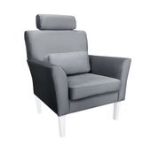 Fotel DENVER nogi białe BL14