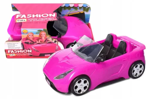 Samochód Kabriolet Dla Lalek Różowy na Arena.pl