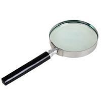 LUPA KLASYCZNA SZKŁO POWIĘKSZAJĄCE 60MM METALOWA ZWY