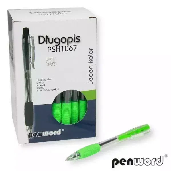 Długopis zielony (50szt) zdjęcie 1
