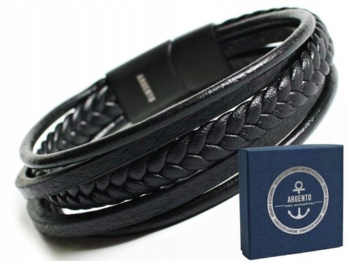 BRANSOLETKA MĘSKA BRANSOLETKI BRANSOLETA ARGENTO na Arena.pl