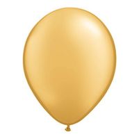 zestaw balonów metalizowanych złotych 10 szt