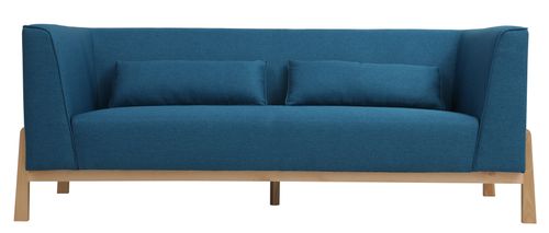 Sofa trzysobowa Palla niebieska na Arena.pl