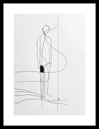 Plakat 21x29,7cm Samotna Wędrówka na Arena.pl