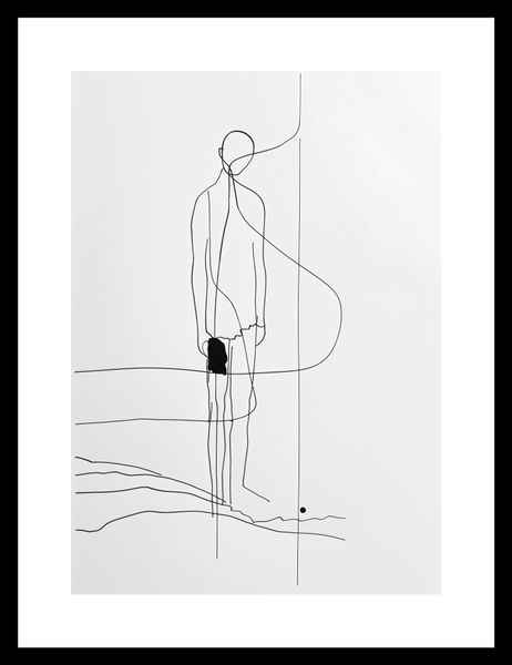Plakat 21x29,7cm Samotna Wędrówka zdjęcie 3