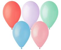 ND39_448321 -BALON PAST 10 GO MACARON MIX KOL FOL