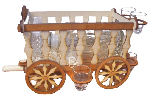 wóz + karafka + kieliszki URODZINY NR213 na Arena.pl