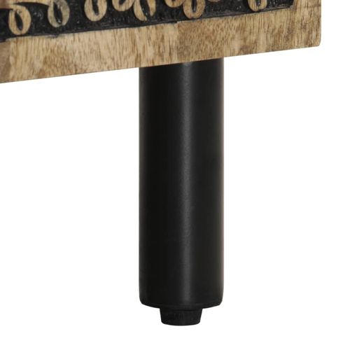 Szafka pod telewizor, 105x33x46 cm, lite drewno mango na Arena.pl