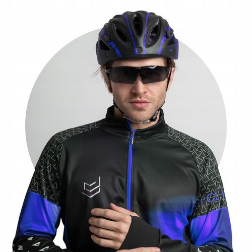 KASK ROWEROWY męski damski LEKKI REGULOWANY 54-62 cm z okularami 2 RODZAJE na Arena.pl