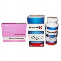 Testonox + Meta Anabolon Masa Siła Testosteron