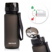 BIDON BUTELKA SPORTOWA METEOR 650ml 23,5cm TRITAN wskaźnik wody uchwyt