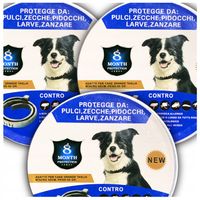 3x Obroża na kleszcze dla psa Na pchły – Naturalna ochrona na 8 miesięcy