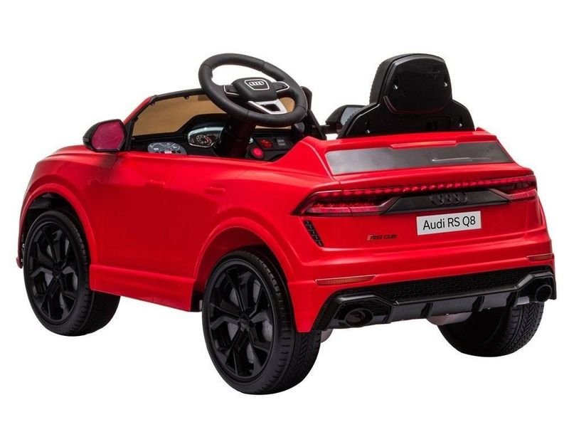 Samochód na akumulator Audi RS Q8 czerwony zdjęcie 4