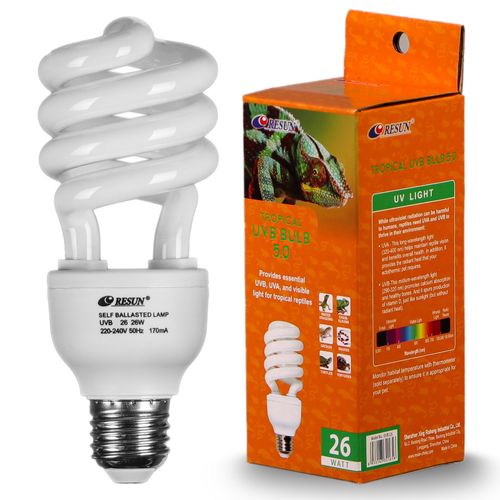 Resun Tropical UVB Bulb 5.0 26W - żarówka UVB na Arena.pl