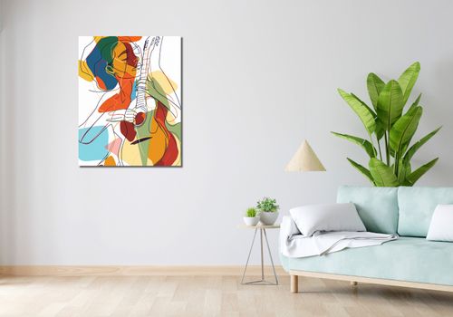 Obraz 70x90cm Wewnętrzna Muza na Arena.pl