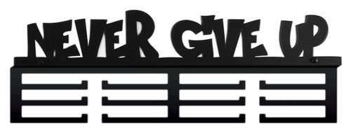 Wieszak na medale NEVER GIVE UP na Arena.pl