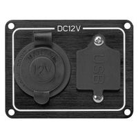 GNIAZDO GNIAZDA ZAPALNICZKI USB 12V IP65 JACHT ŁÓDŹ