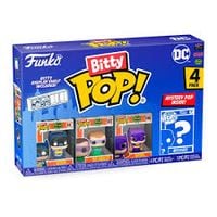 funko bitty pop! dc comics batman 2cm 4pak