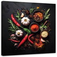 Obraz do kuchni restauracji baru jadalni, Warzywa Przyprawy