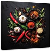 Obraz do kuchni restauracji baru jadalni, Warzywa Przyprawy