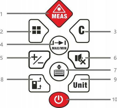 DALMIERZ LASEROWY PROFESJONALNY CYFROWY MIERNIK ODLEGŁOŚCI 60 METRÓW S2 LCD na Arena.pl