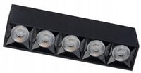 Nowodvorski Listwa Oświetleniowa MIDI S 5xLED Czarna 4000K 1700lm IP20