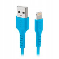 Kabel przewód USB-A - iPhone Lightning - niebieski