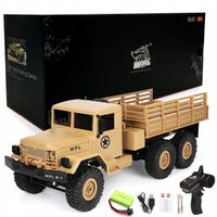 Zdalnie Sterowana Ciężarówka WPL B16 1:16 Off-Road RTR Wojskowa