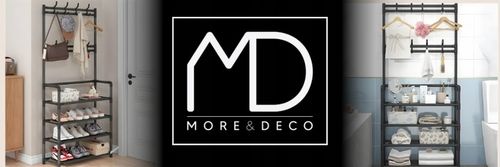 Wieszak na ubrania buty stojący do przedpokoju z półkami czarny na Arena.pl