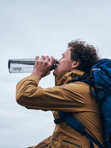 Butelka na wodę Contigo Free Flow 1000ml szary na Arena.pl