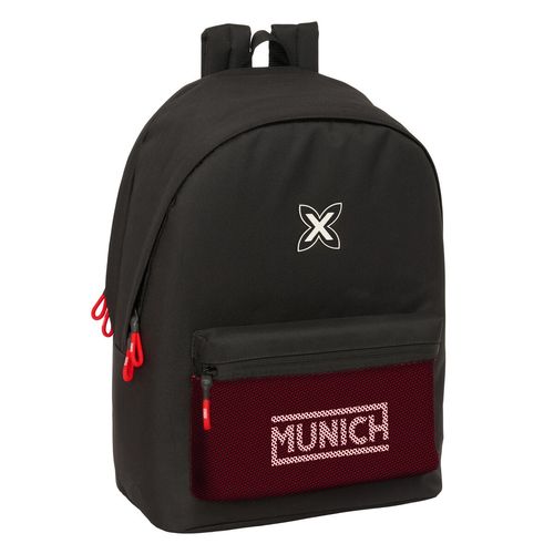 Plecak szkolny Munich +usb munich Czarny 31 x 44 x 18 cm na Arena.pl
