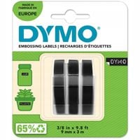 ORYGINALNA Taśma DYMO 3D do wytłaczarki Junior Omega 9mm x 3m czarna 3szt