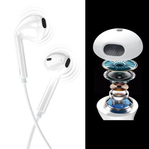 UNIWERSALNE PRZEWODOWE SŁUCHAWKI DOUSZNE USB-C Z PILOTEM | PRESTICO na Arena.pl