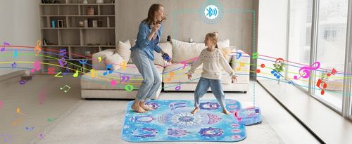 MATA DO TAŃCZENIA MUZYCZNA TANECZNA DLA DZIECI GRA INTERAKTYWNA TAŃCA ZABAW na Arena.pl