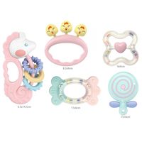 DLA NIEMOWLĄT KOLOROWY ZESTAW GRYZAKÓW