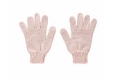 Rękawiczki MAGGIE pięciopalczaste brudny róż XL 21cm