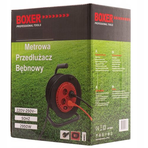Pp 25m 3x2,5 PRZEDŁUŻACZ BĘBNOWY NA BĘBNIE ZWIJAK na Arena.pl