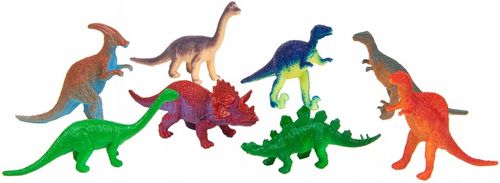 DINOZAURY DUŻY ZESTAW FIGUREK 55 ELEMENTÓW W PUDEŁKU KOLEKCJA DLA DZIECI na Arena.pl