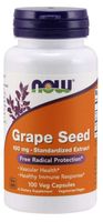 NOW FOODS Grape Seed - Ekstrakt z Pestek Winogron 100 mg (100 kaps.)