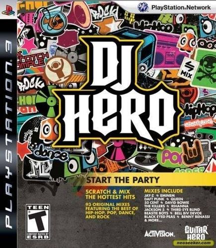 Nowy Mikser DJ HERO + Gra PS3 na Arena.pl