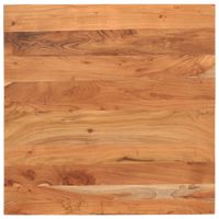 Blat stołu, 70x70x3,8 cm, kwadratowy, lite drewno akacjowe