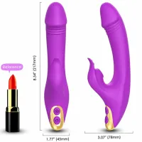 armony love clitoris & g-spot violet - stymulator ssąco-wibracyjny 2w1