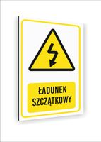 Tabliczka znak informacyjny nadruk DIBOND 40x30 ŁADUNEK SZCZĄTKOWY