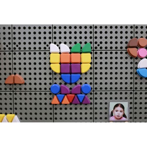 MASTERKIDZ Geometryczne Elementy Tablic 256 szt na Arena.pl