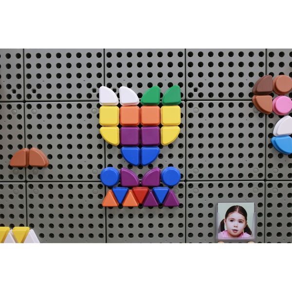 MASTERKIDZ Geometryczne Elementy Tablic 256 szt zdjęcie 12